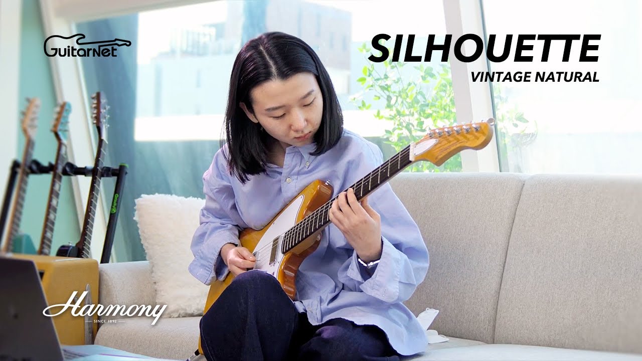Harmony Silhouette, Flame Maple Top | Vintage Natural | Ji-Hyun Oh (오지현) | Guitarnet