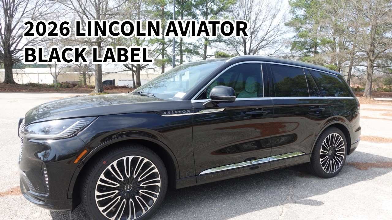 Lincoln Aviator Black Label 2026 года — самый роскошный среднеразмерный внедорожник на рынке!!!
