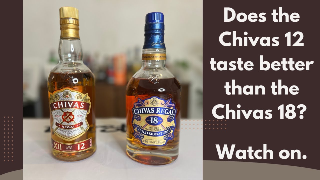 Chivas Regal 12 лет против 18 лет — как выдержка меняет вкус?