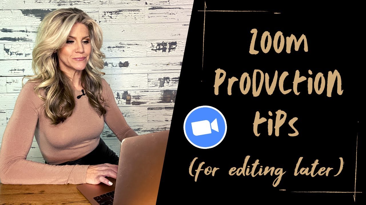 Zoom Recording Production Tips (for Editing Later)