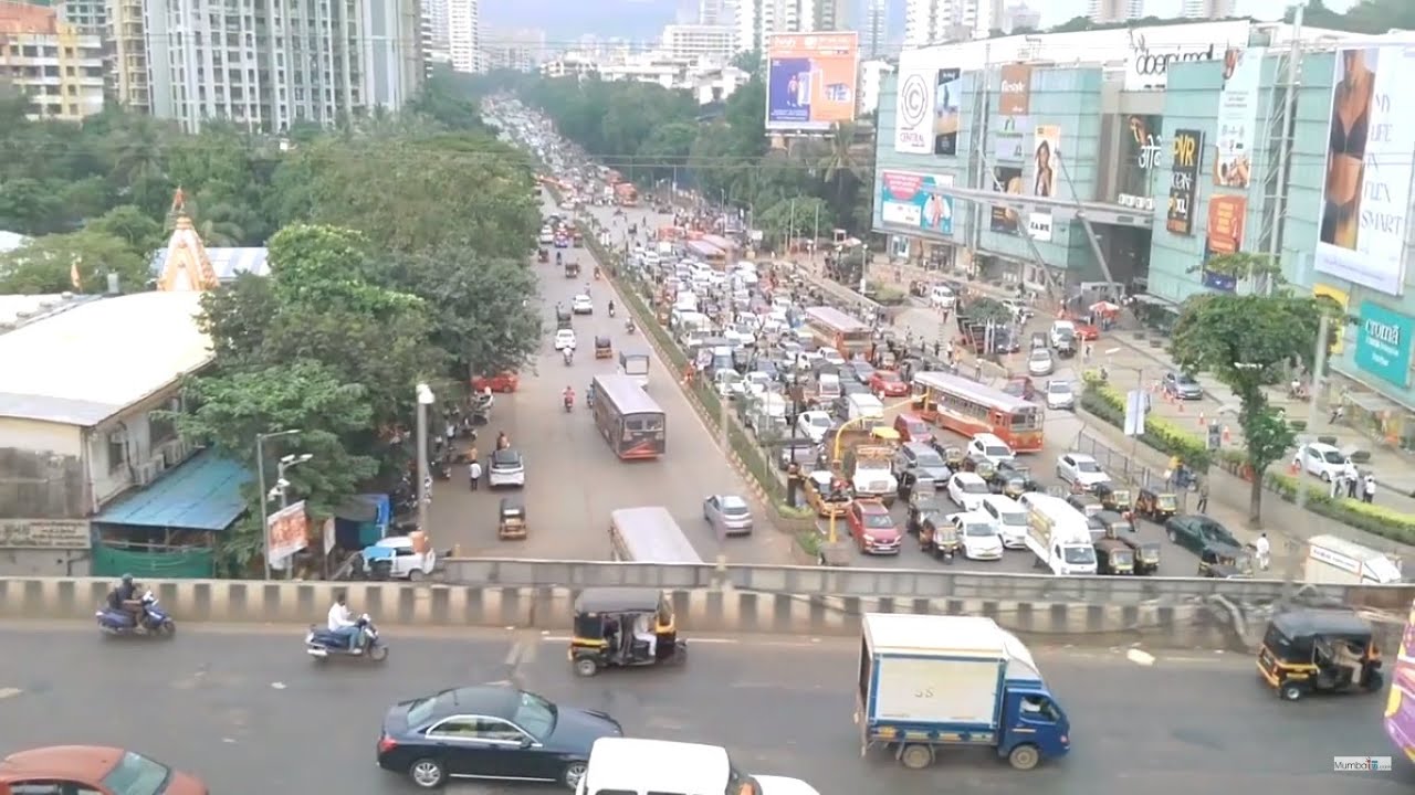 Western Express Highway Mumbai - Aerial View