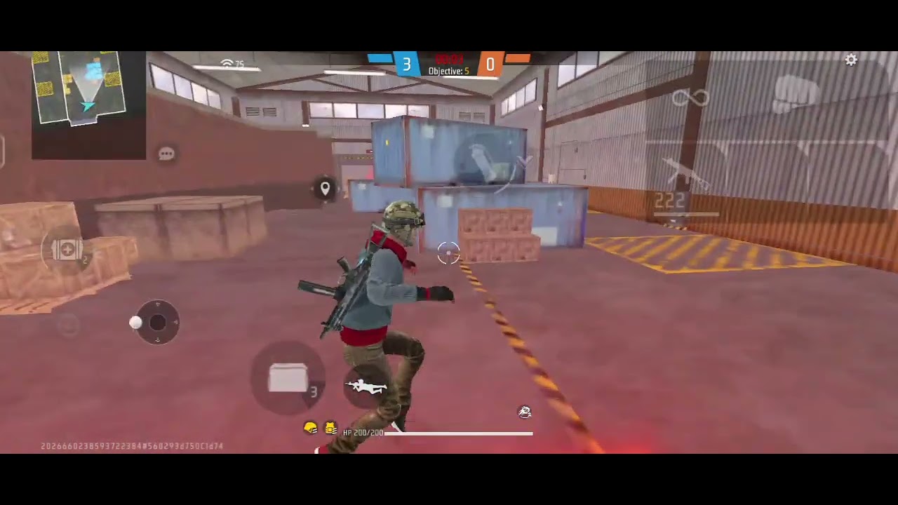 Vivo y21d ff lone wolf gameplay