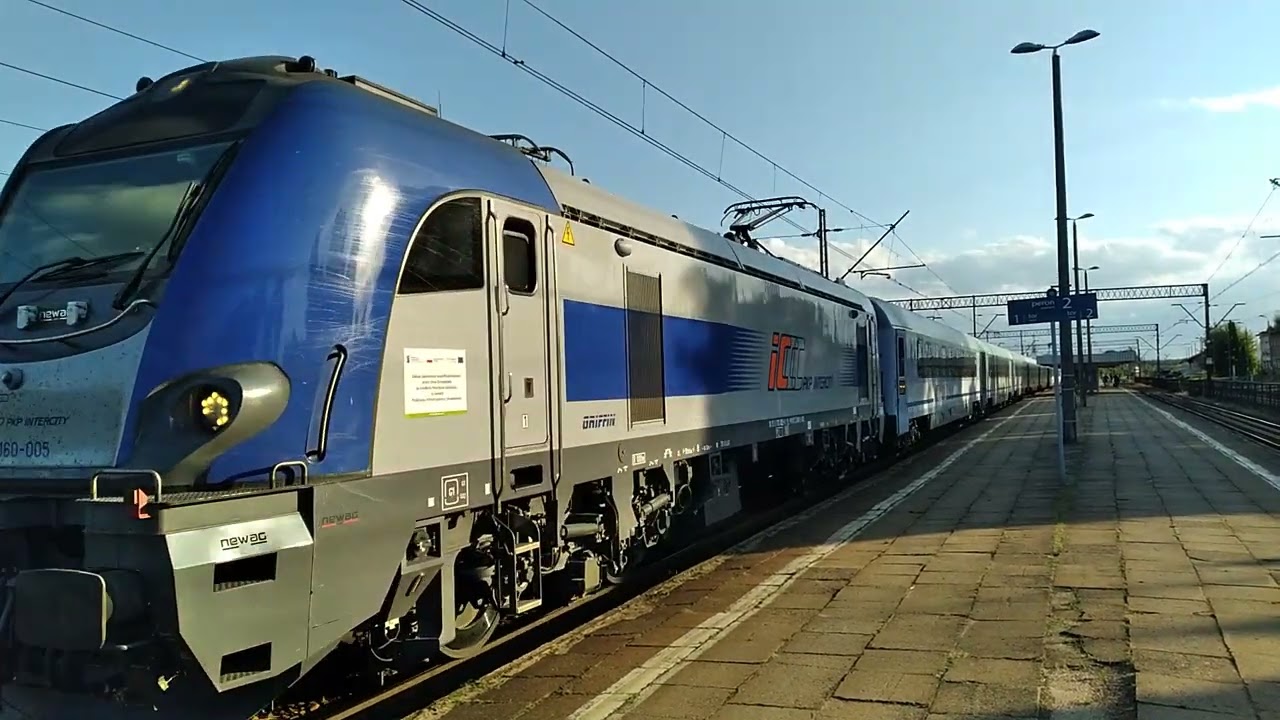 PKP Intercity | IC Podlasiak 81102 | Świnoujście do Suwałki | Stacja Łapy | EU60-005