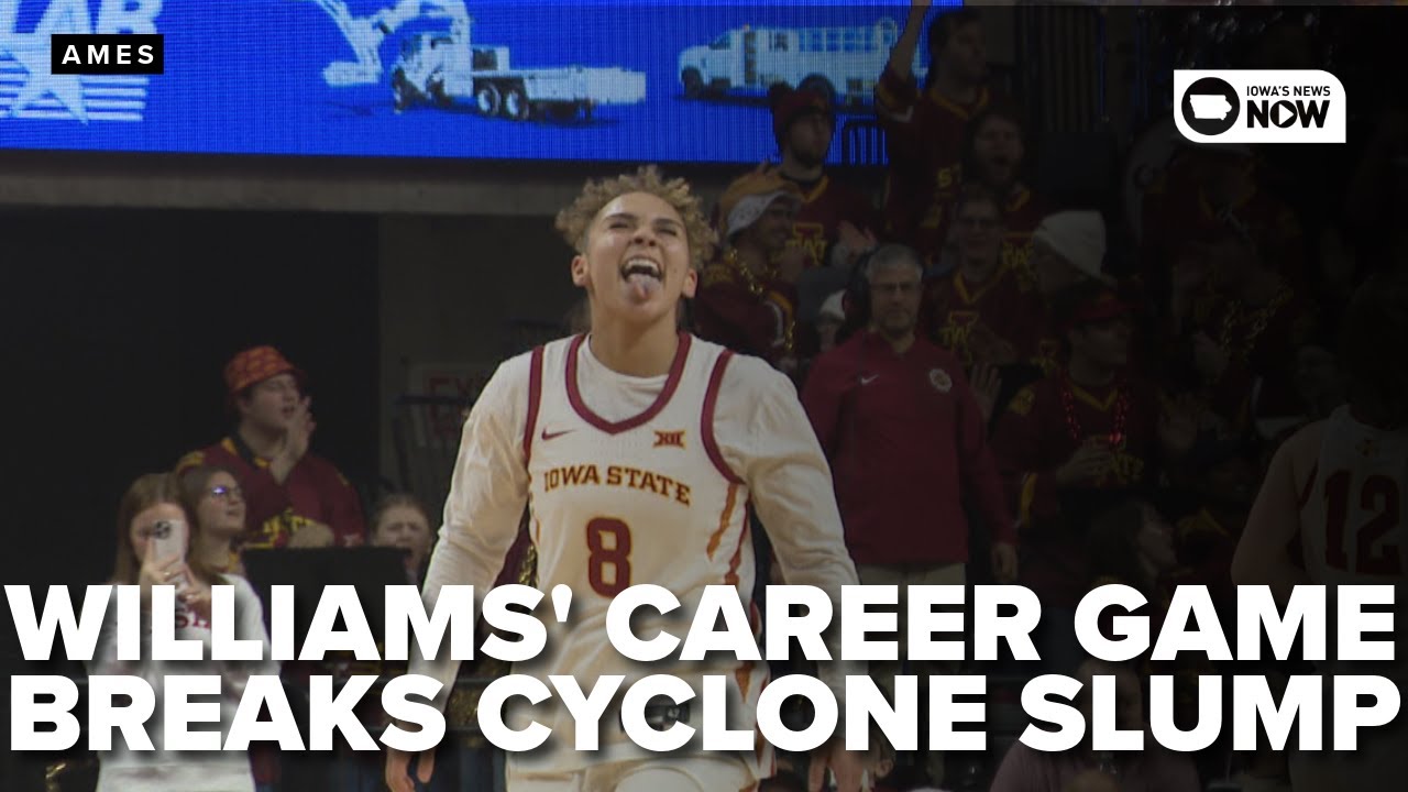 HIGHLIGHTS: Jada Williams scores a lifetime-high 44 points in ISU's win over Cincinnati
