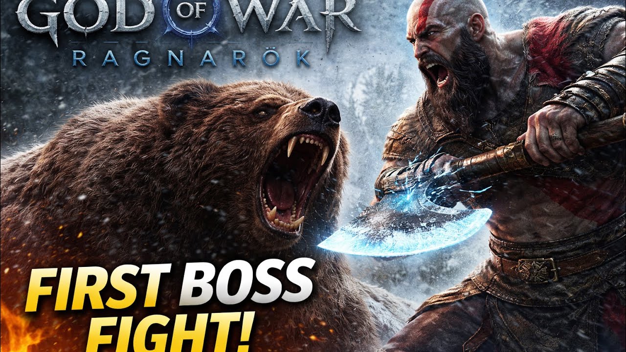 God of War Ragnarok ￼(BJORN'S Defeat)