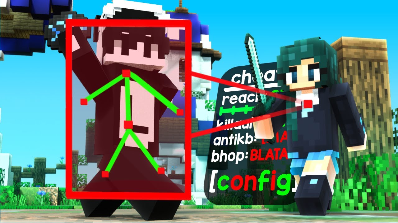 Fighting Blatant CHEATERS In Hive Bedwars!