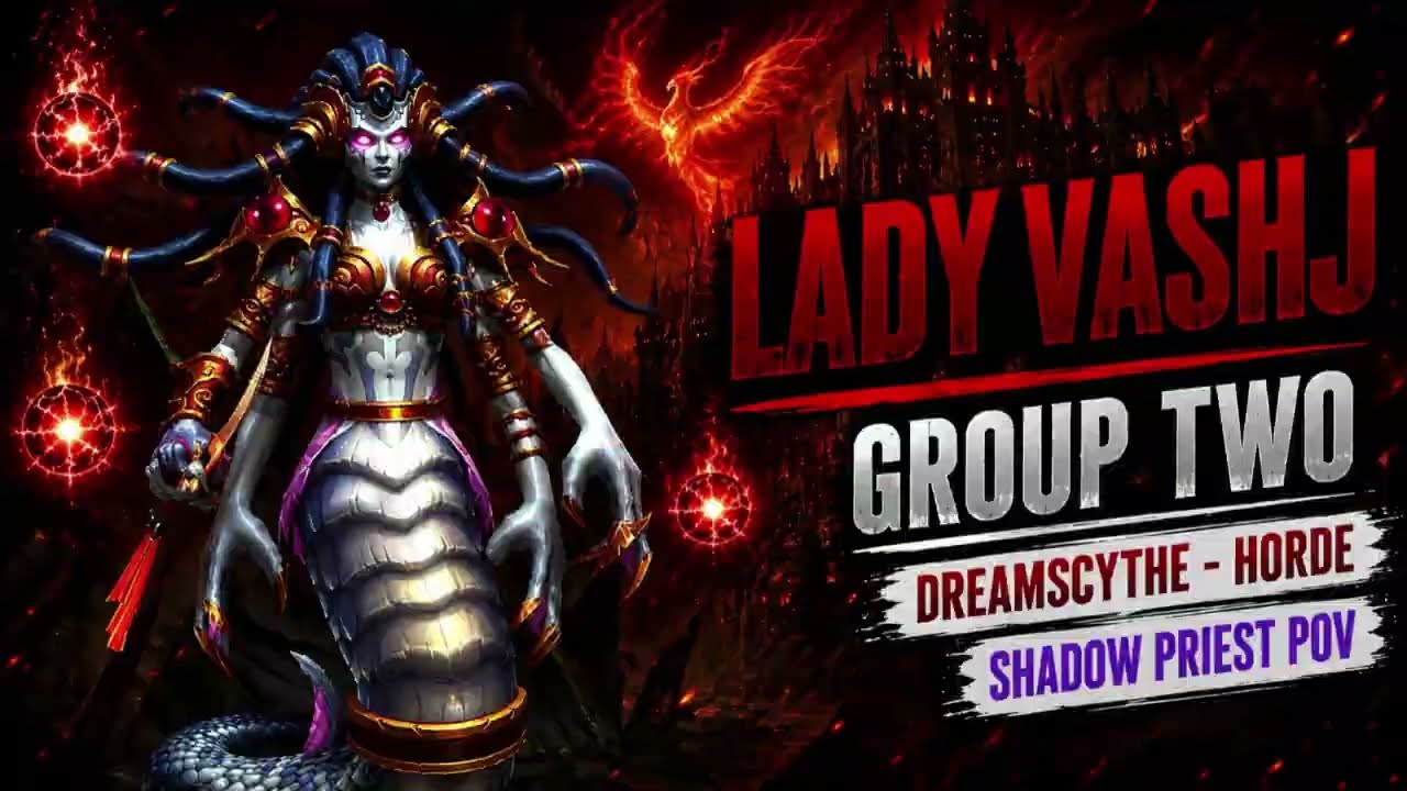 Group Two vs Lady Vashj | Shadow Priest POV | TBC Anniversary