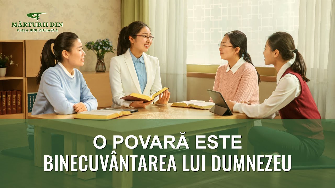 Video de mărturie creștină „O povară este binecuvântarea lui Dumnezeu”