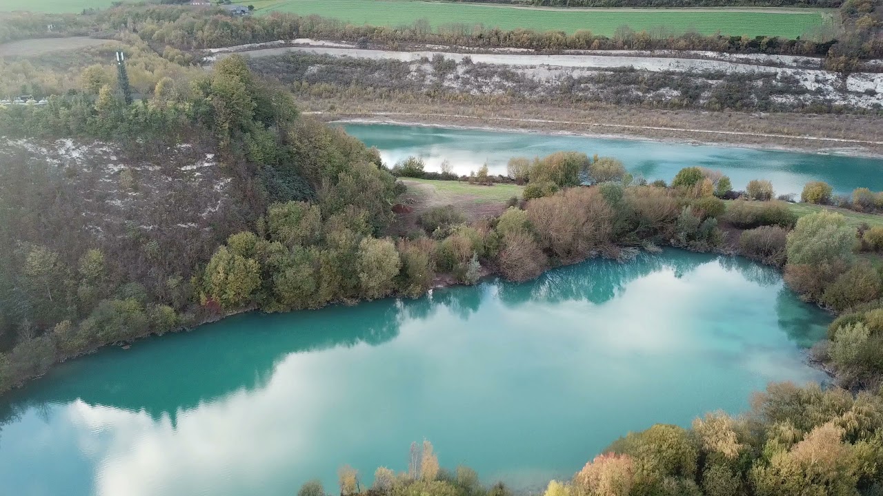 St andrews lake (cuxton), Drone video.
