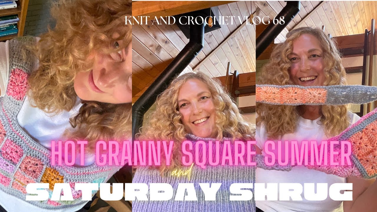 Hot Granny Square Summer: Saturday Shrug Edition! Lots Of Project Ideas Inside!