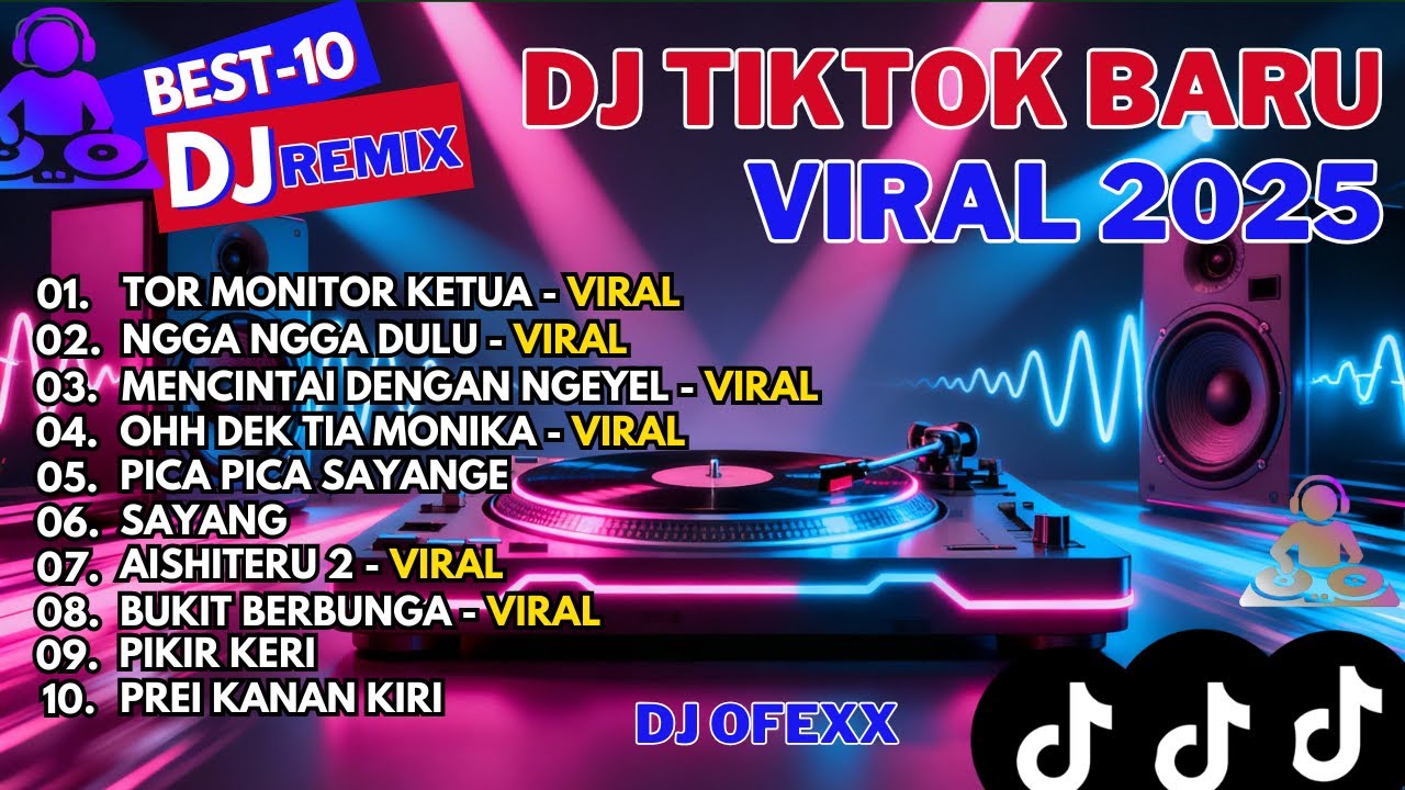 DJ TikTok Baru Viral 2025 🔥 Bass Empuk – Remix Full Beat Bikin Nagih!