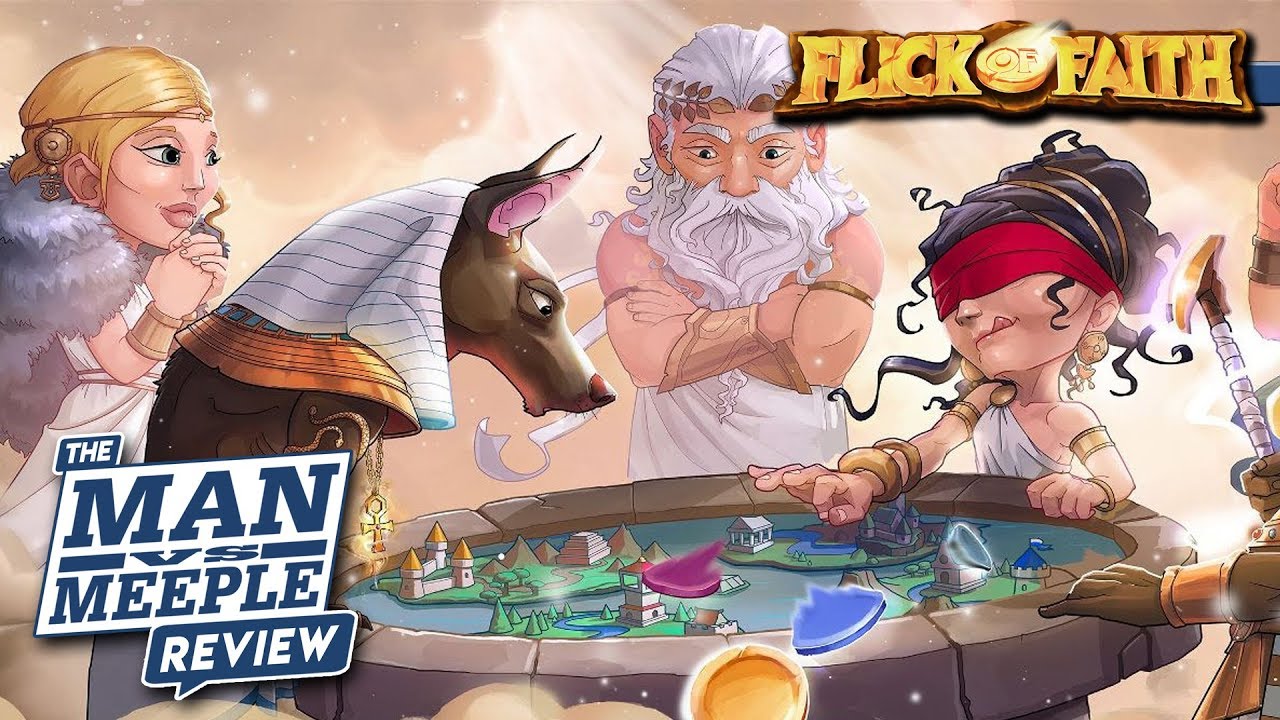 Flick of Faith Review by Man vs Meeple (Awaken Realms Lite)