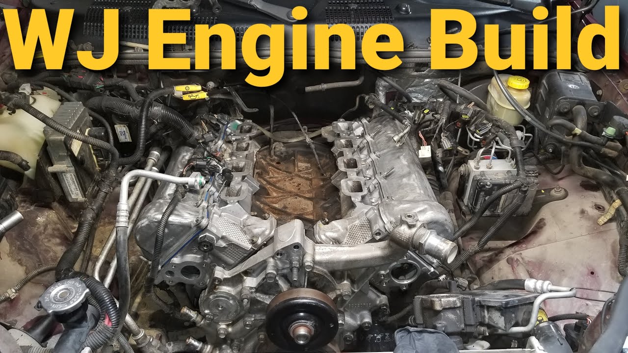Наконец-то собрал свой двигатель Jeep Grand Cherokee WJ Project 