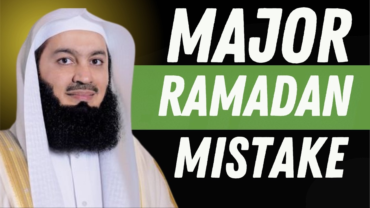 RAMADAN 2026 Has BEGUN... STOP Doing This! (Most Muslims Make This Mistake) | Mufti Menk