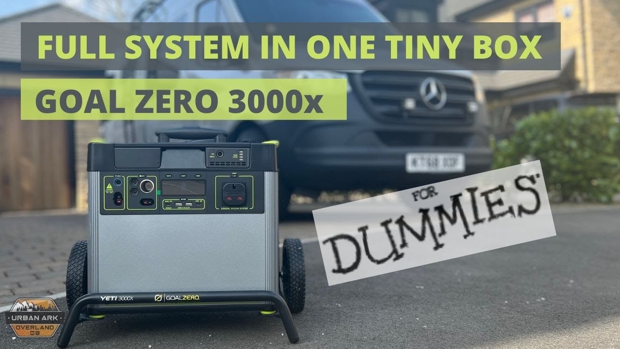 Ep12 SPRINTER VAN BUILD ELECTRICS GOAL ZERO 3000x
