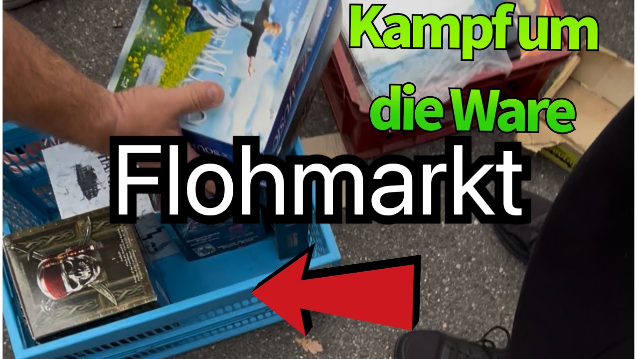 Der Flohmarkt Kampf kann beginnen 😳😱👊Flohmarkt Haul Folge 112