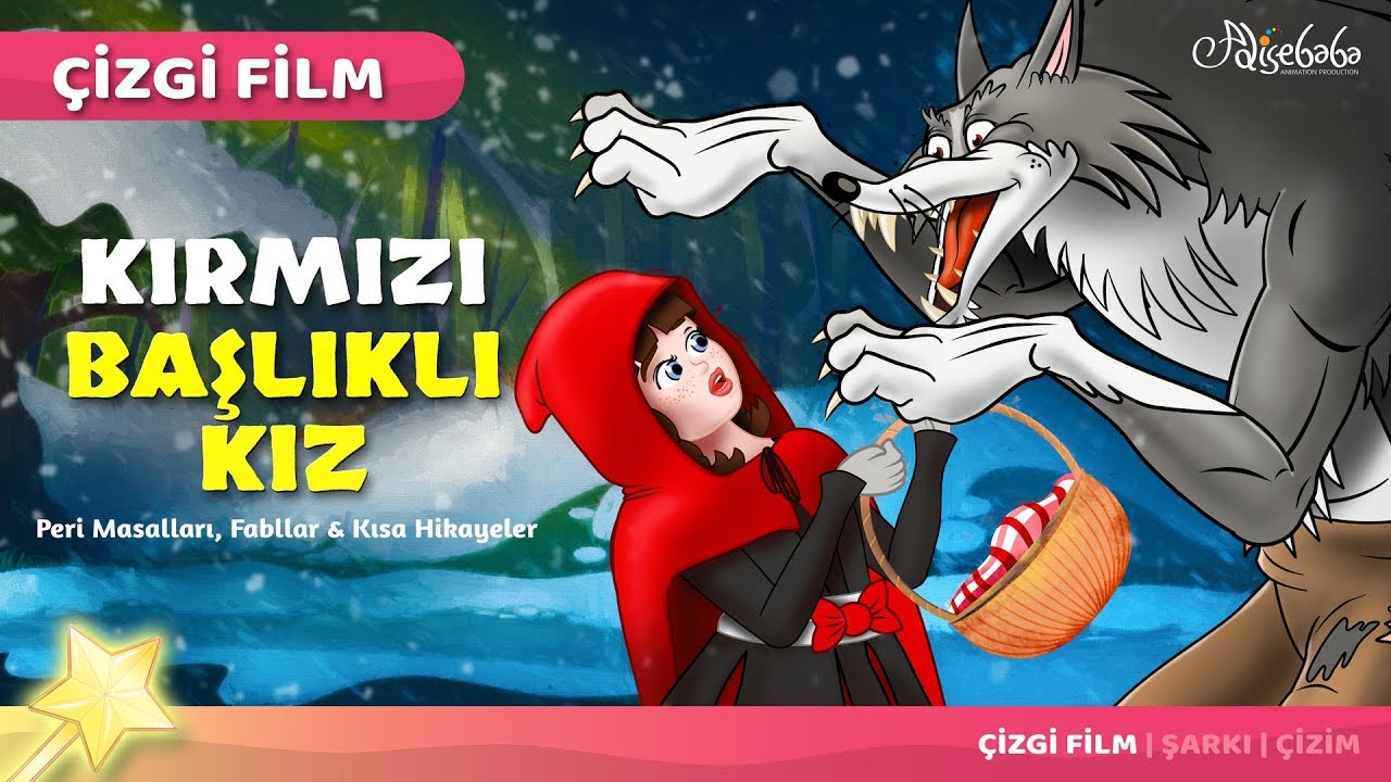 Adisebaba Çizgi Film Masallar - Kırmızı Başlıklı Kız 2