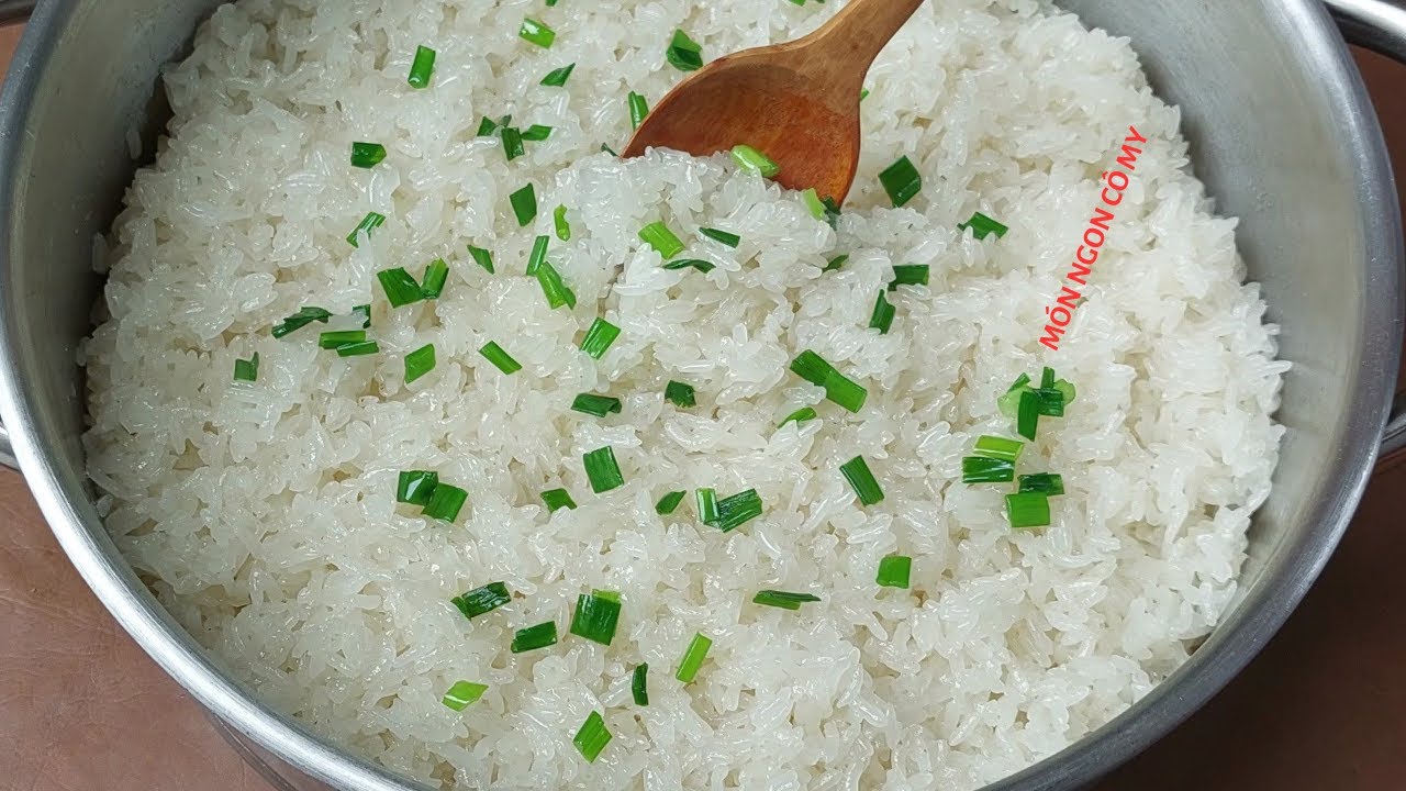 NẤU XÔI TRẮNG theo cách này thơm ngon bóng mượt dẻo mềm khi để nguội - Cách nấu cực kỳ đơn giản