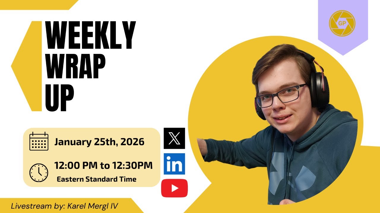 Weekly Wrap Up
