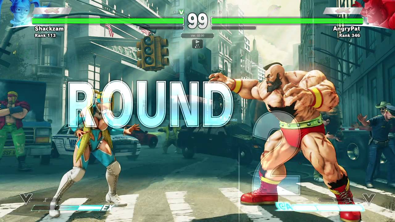 Sf5 beta 4 AngryPat vs. Shackzam