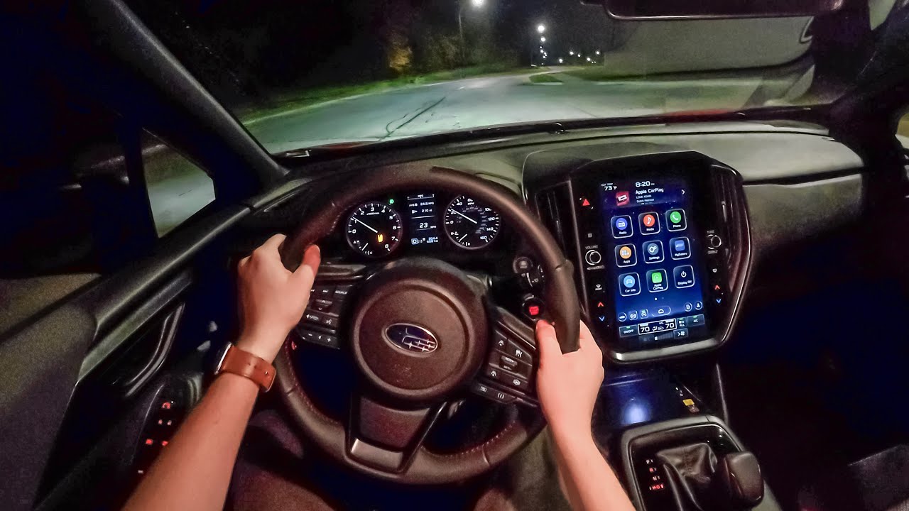 2025 Subaru Impreza RS - POV Night Drive (Binaural Audio)