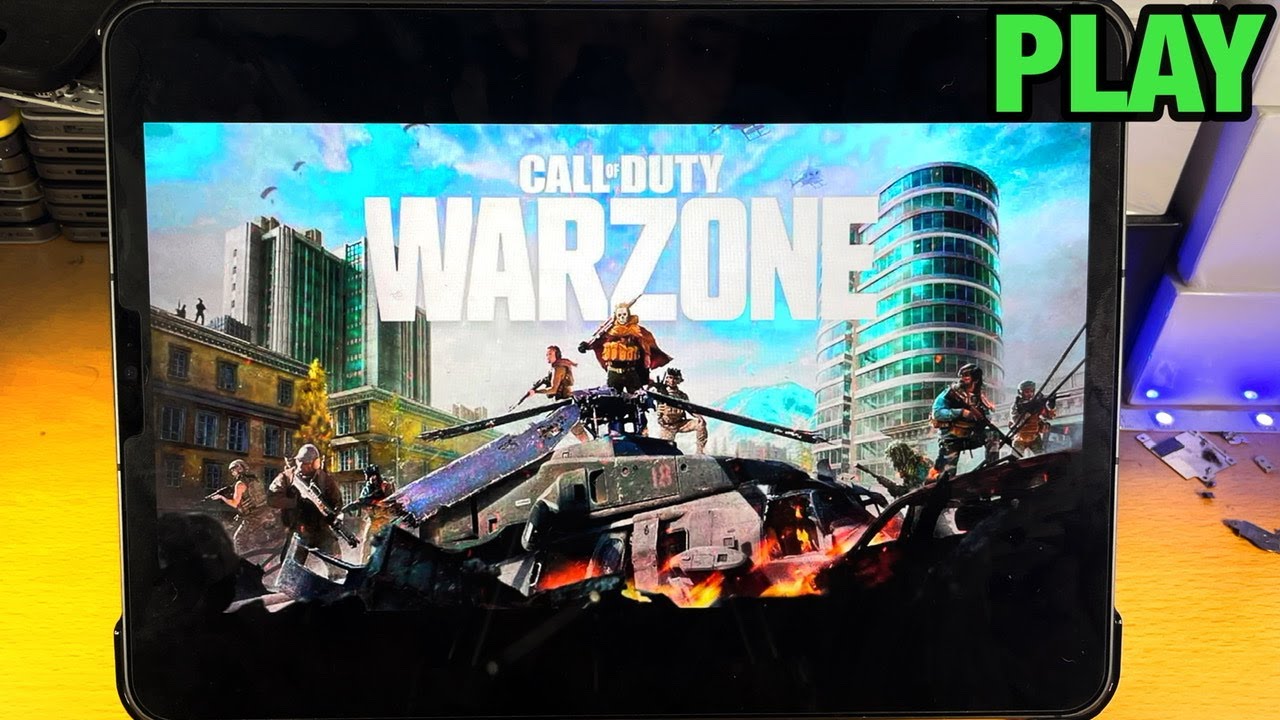How To Play Call Of Duty WARZONE on iPad Pro!