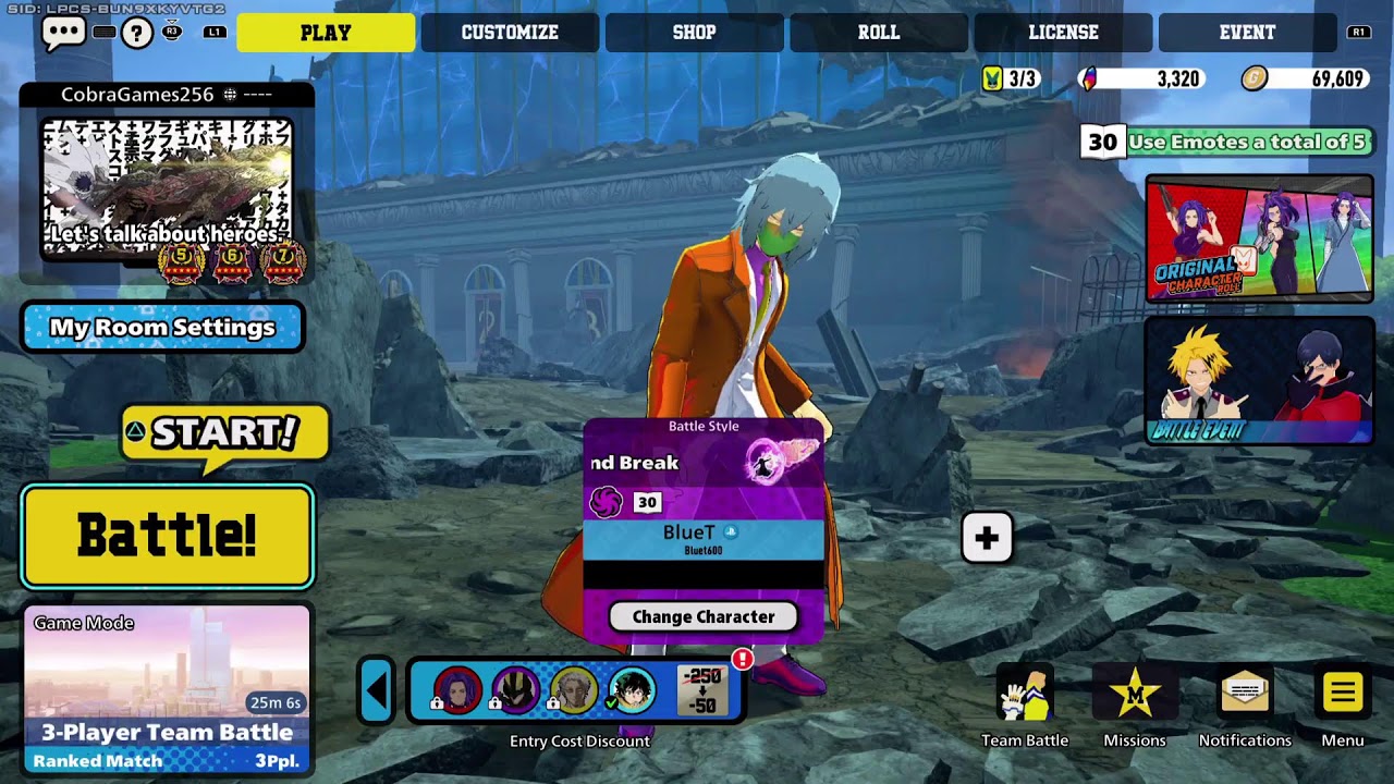 My Hero Ultra Rumble Shiggy Time