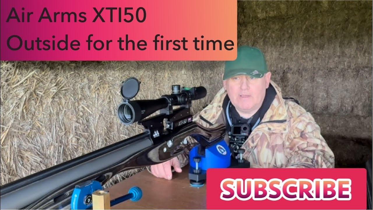 Testing the Air arms XTi50 outside for the first time 