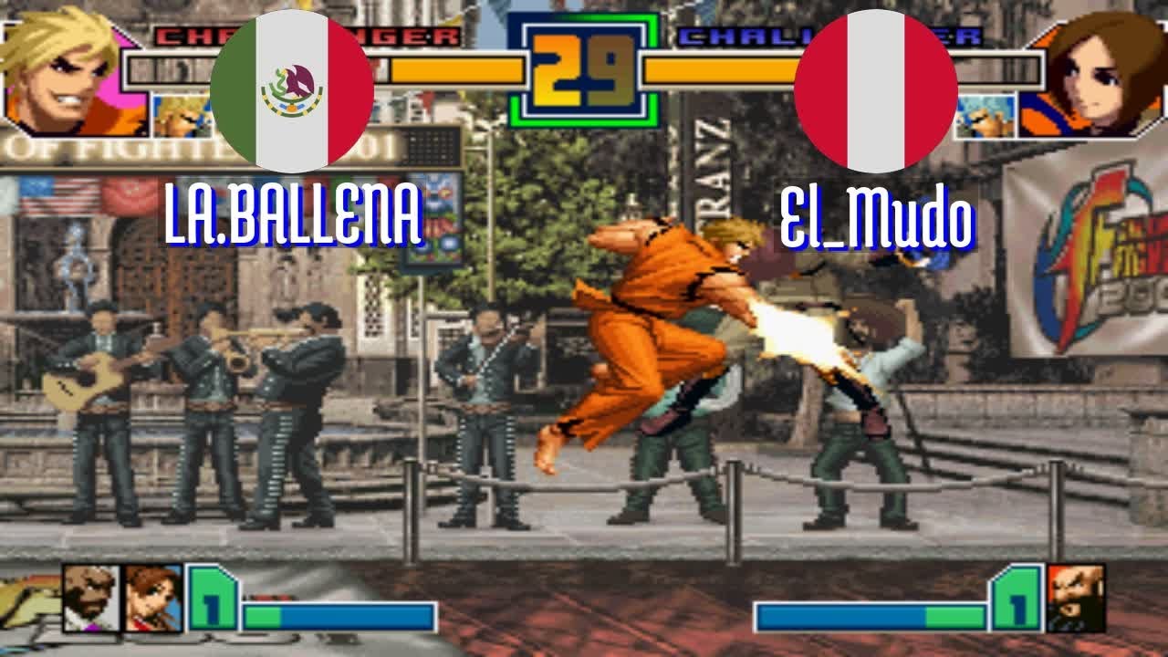 FT5 @kof2001: LA.BALLENA (MX) vs El_Mudo (PE) [King of Fighters 2001 Fightcade] Jun 14
