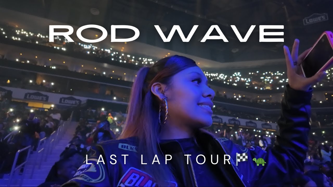 ROD WAVES LAST LAP TOUR// GRWM 🏁🐢