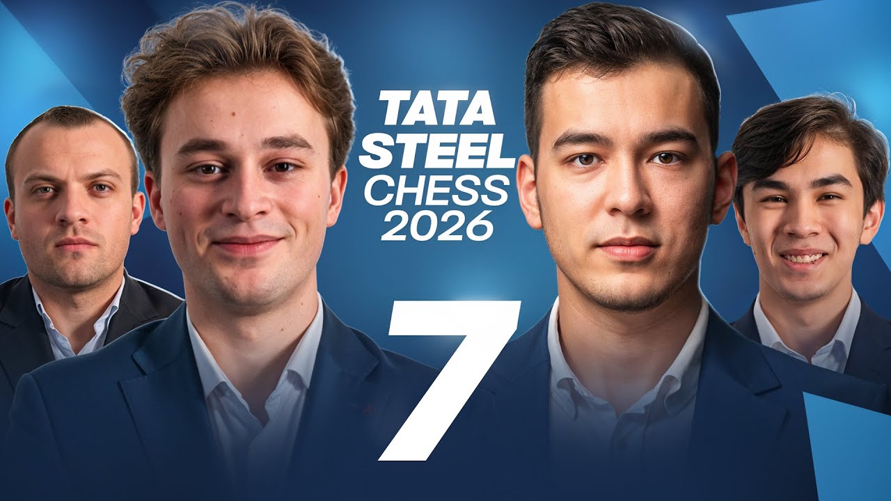 Abdusattorov vs Vincent , Sindarov vs Hans | TATA STEEL CHESS 7-tur