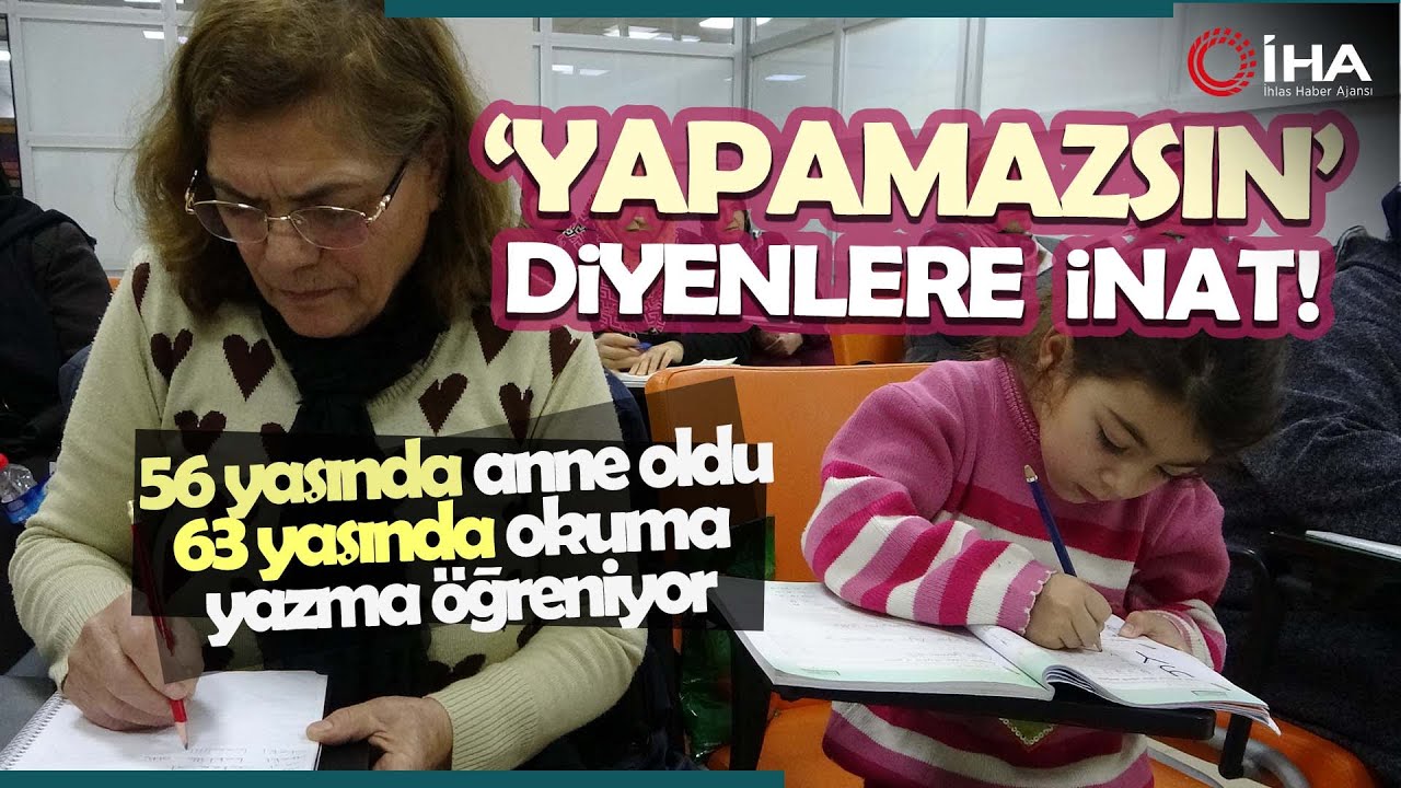 56 Yaşında Anne Oldu, 63 Yaşında Okuma Yazma Kursuna Başladı