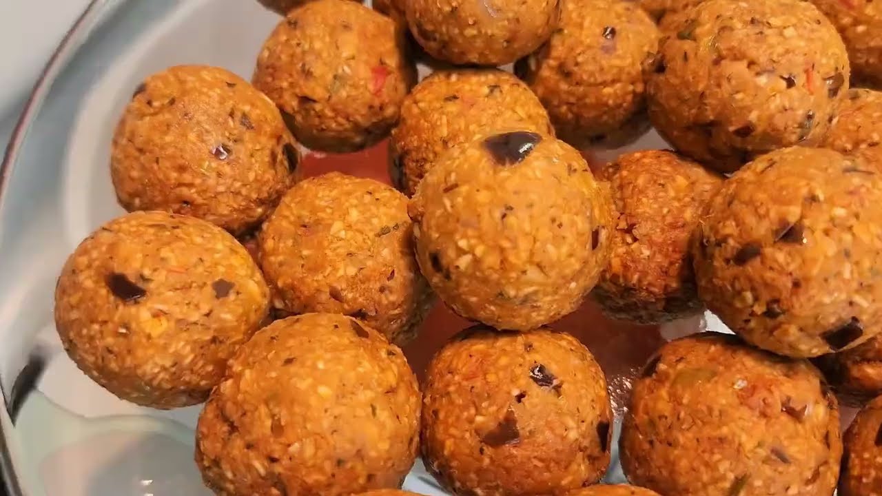MEATLESS EGGPLANT MEATBALLS #vegan #healthyrecipes #easyrecipe