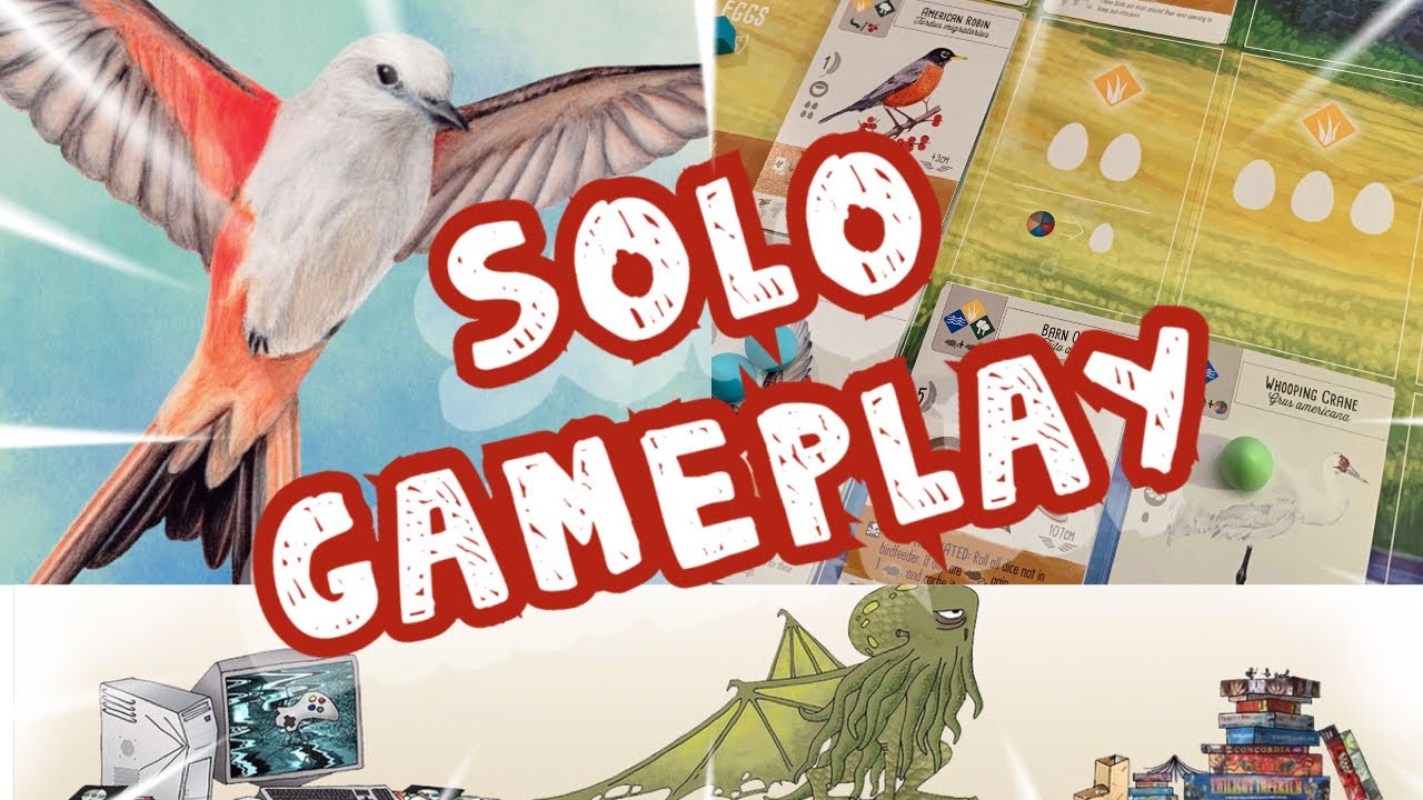 Wingspan Full Solo Gameplay (Medium Difficulty)