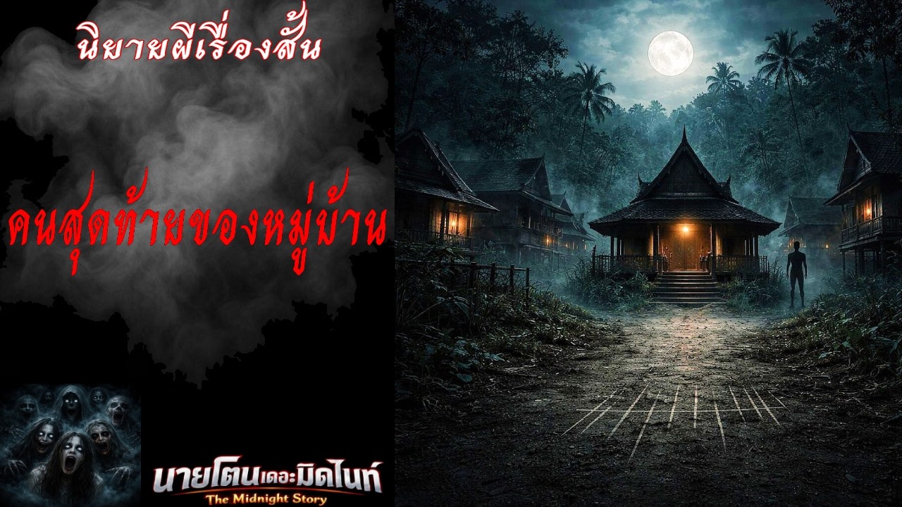 นิยายผีเรื่องสั้น : ตอน คนสุดท้ายของหมู่บ้าน