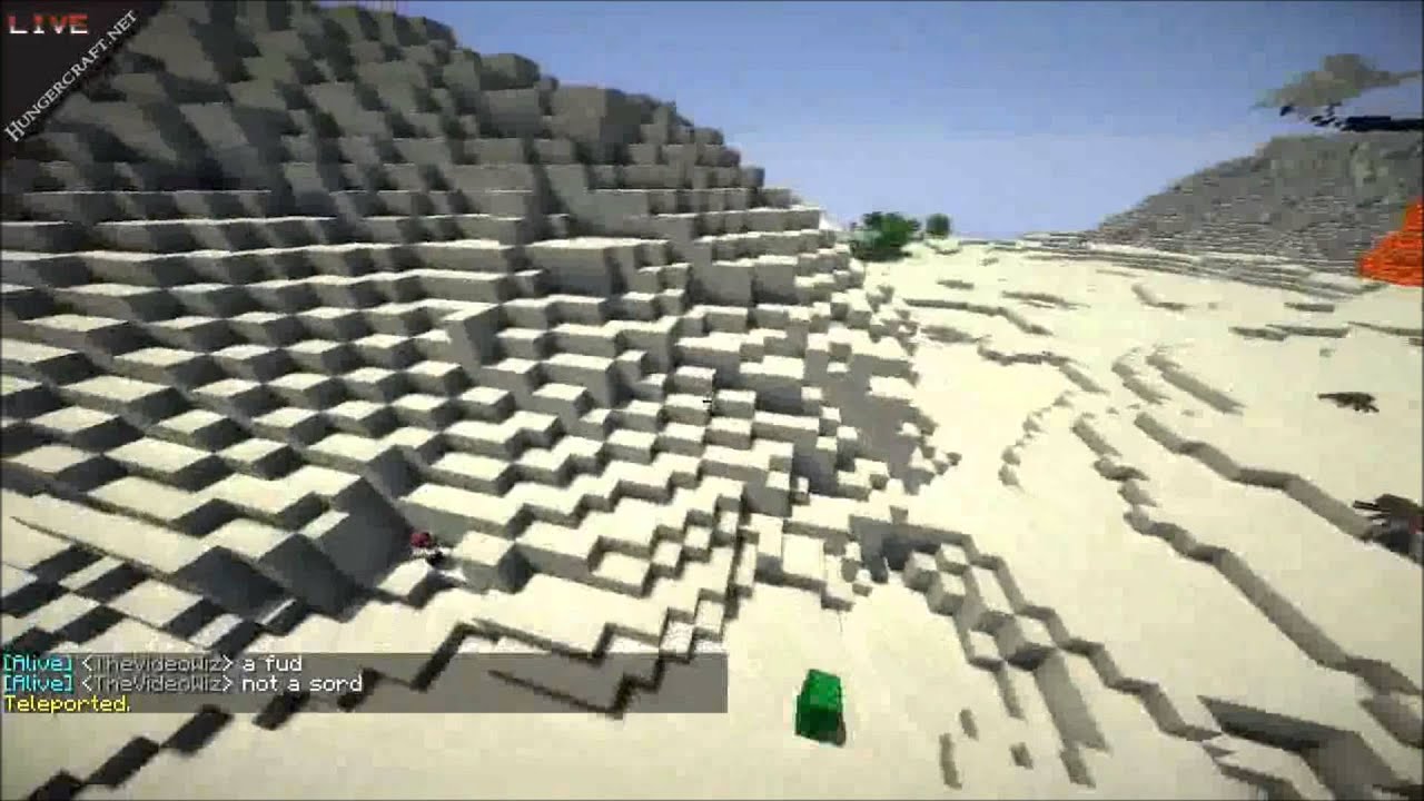 Hungercraft's March 2 2013 Official Match on the New Oasis Map!