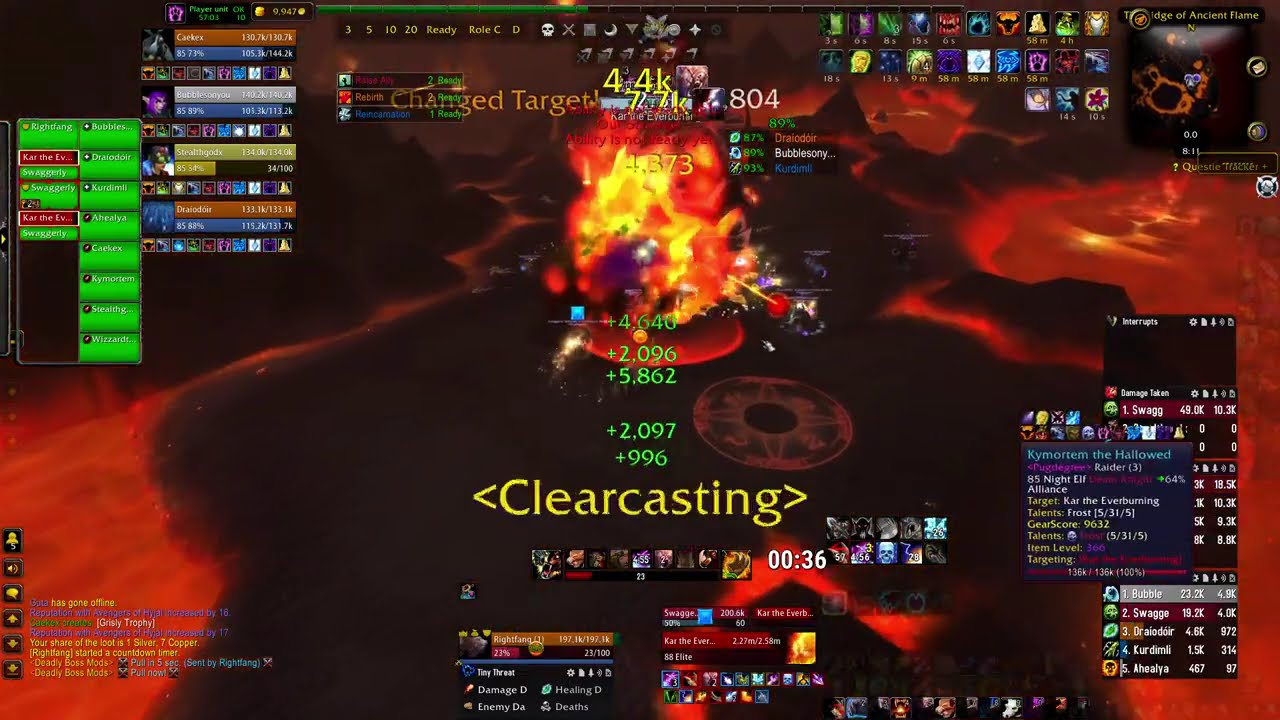 Classic Cata Firelands Raid Night! - Guild Pug Degree - 2 Down 5 to Go!