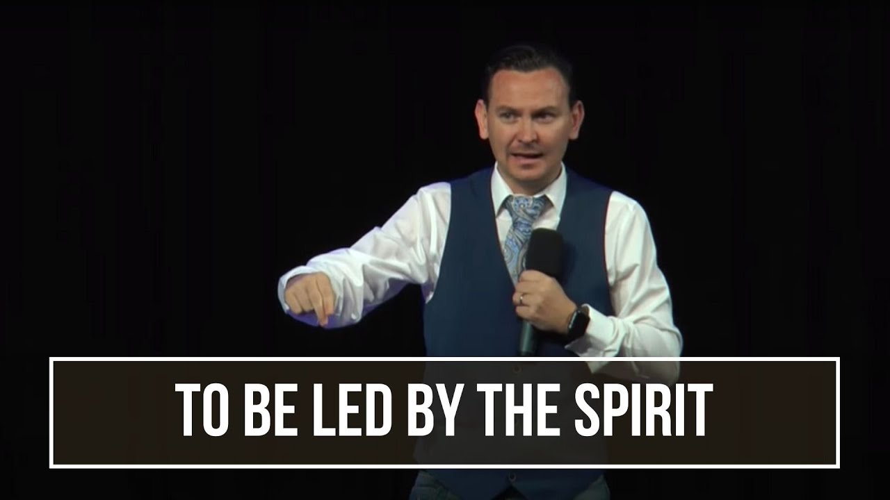 02-10-2016. Andre Bronkhorst. To be led by the Spirit