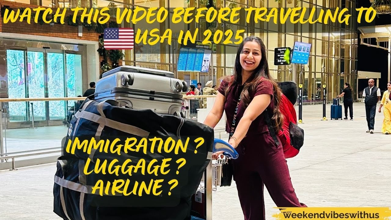 First-Hand Travel Experience India to USA in 2025 |DOs and DON'Ts |24hr in flight| FINALLY TOGETHER
