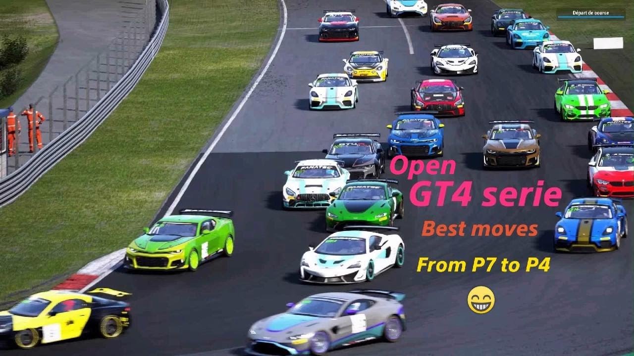 OPEN GT4 at Nurb - Best moves #accps5 #simraceEVO