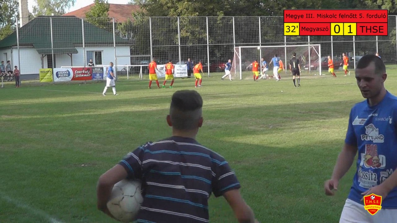 Megyaszó - THSE 1:3 Megye III. bajnoki 5. forduló Összefoglaló 2016.09.24.