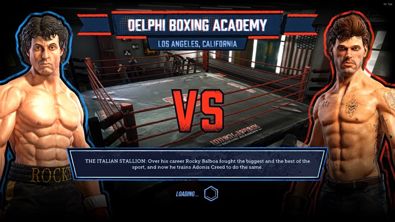 Big Rumble Boxing Creed Champions ULTRA HD Revenge-Rocky Balboa VS Vick Rivera-Read description