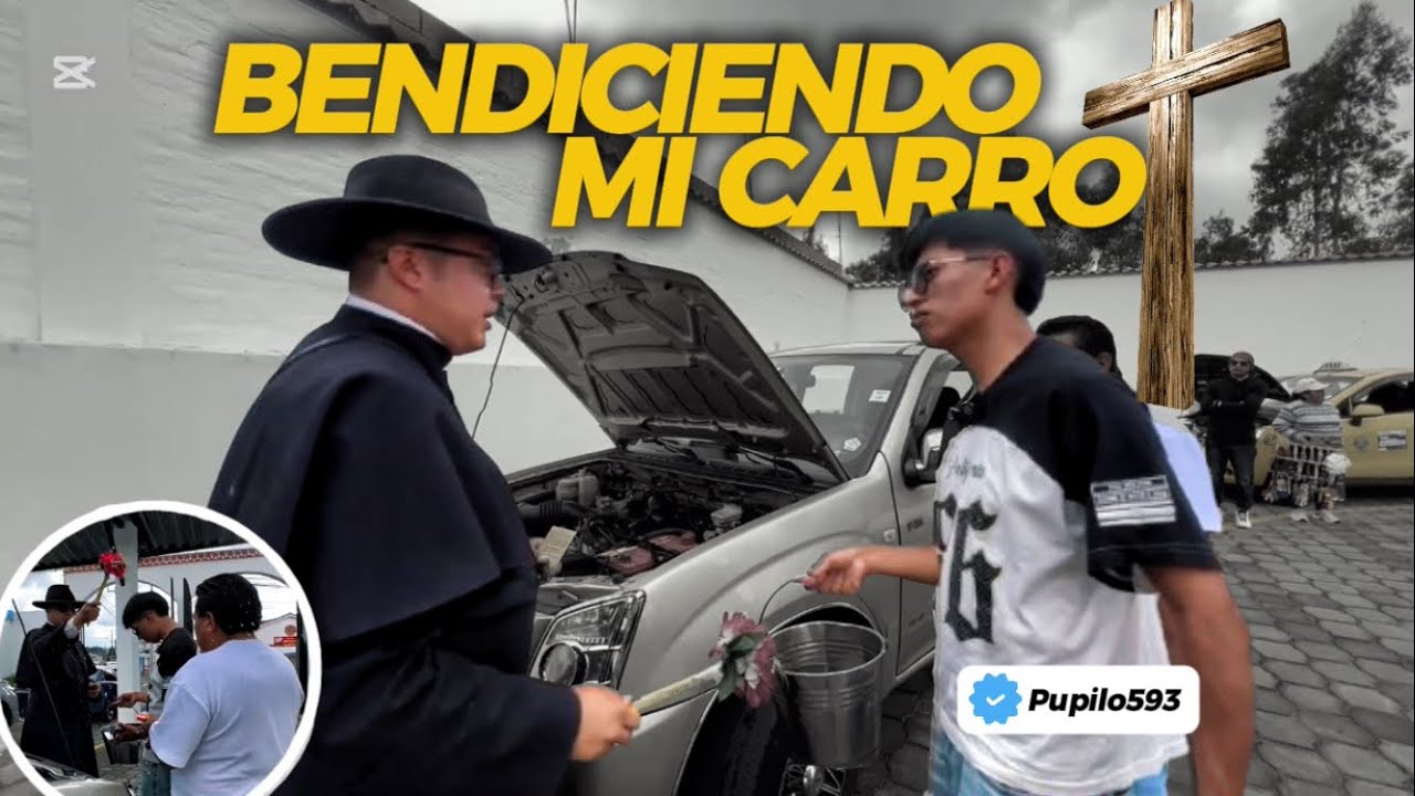 PUPILO LLEVA A BENDECIR SU CARRO EN EL QUINCHE ✝️ | Pupilo593