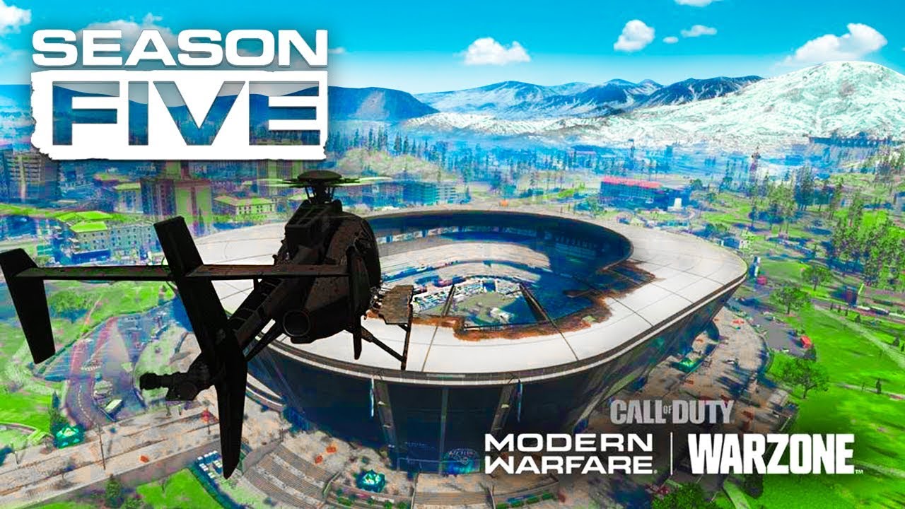 🔴 Welcome To SEASON 5! - WARZONE NEW MAP & GUNS!