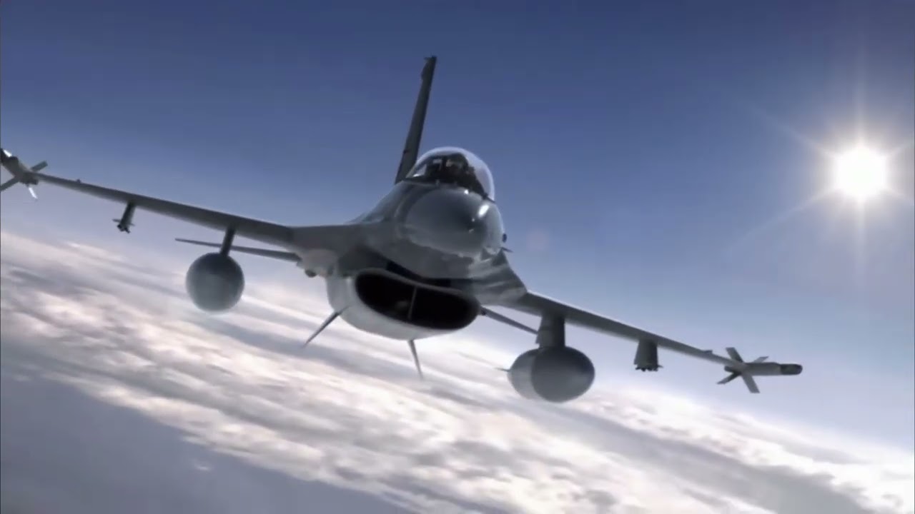 Norwegian F-16 Fighting Falcon - Animation