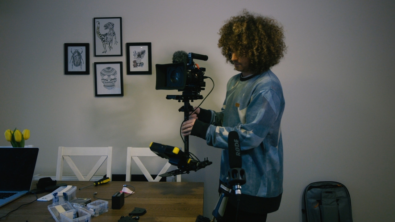Sony A7sII and Atomos Shogun on the Glidecam HD-2000