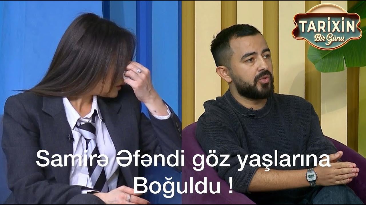 Samirə Əfəndi canlı efirdə göz yaşlarına boğuldu !
