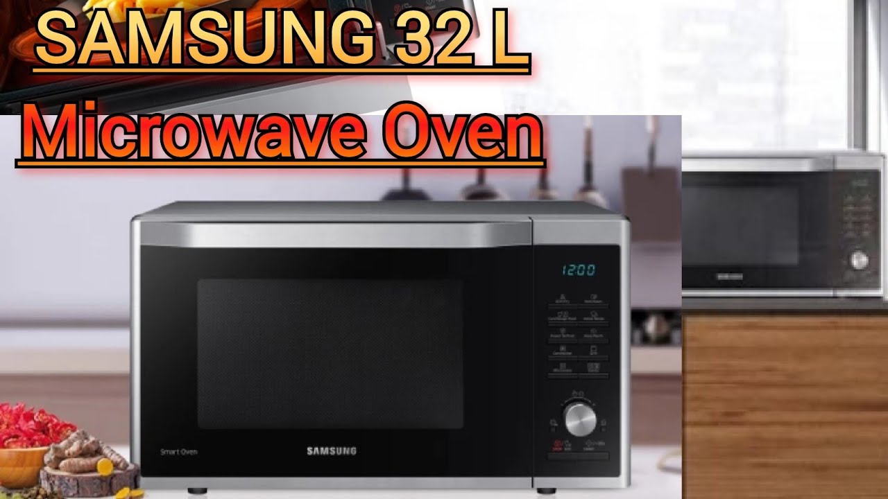 Unboxing SAMSUNG 32L slim fry convection & grill microwave oven l Tandoor & Curd making MC32A7035CT
