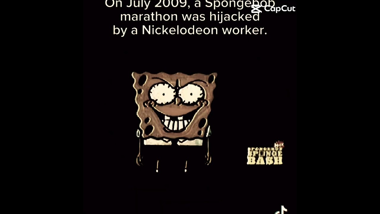 SpongeBob hijacker&rsquo;s #creepy #spongebob #capcut #edit #hijacked #horrorshorts