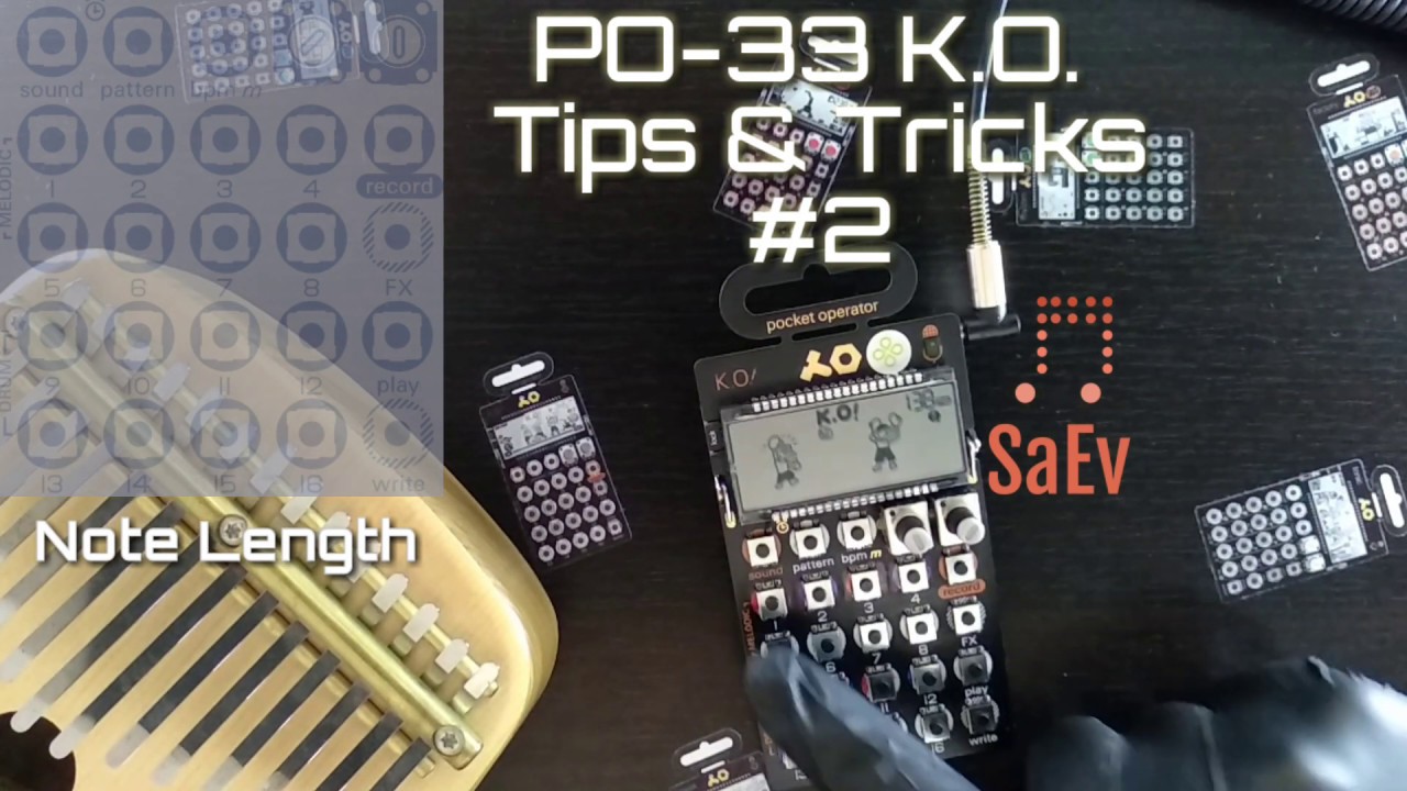 Tutorial: Note Length | PO33 K.O. Tips & Tricks | SaEv